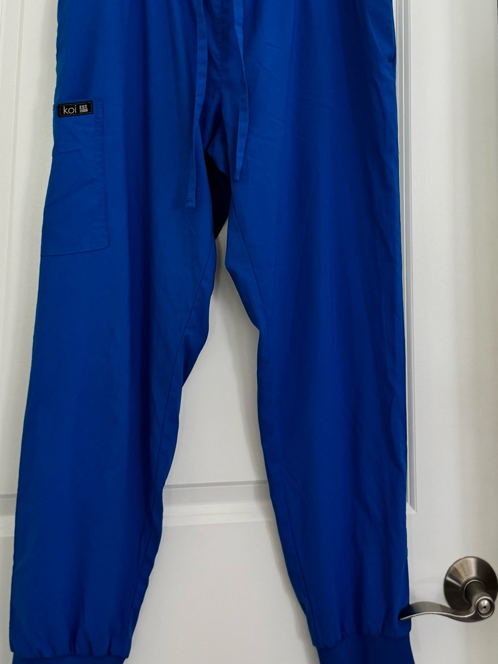 koi Jogger Scrub Pants in Royal Blue